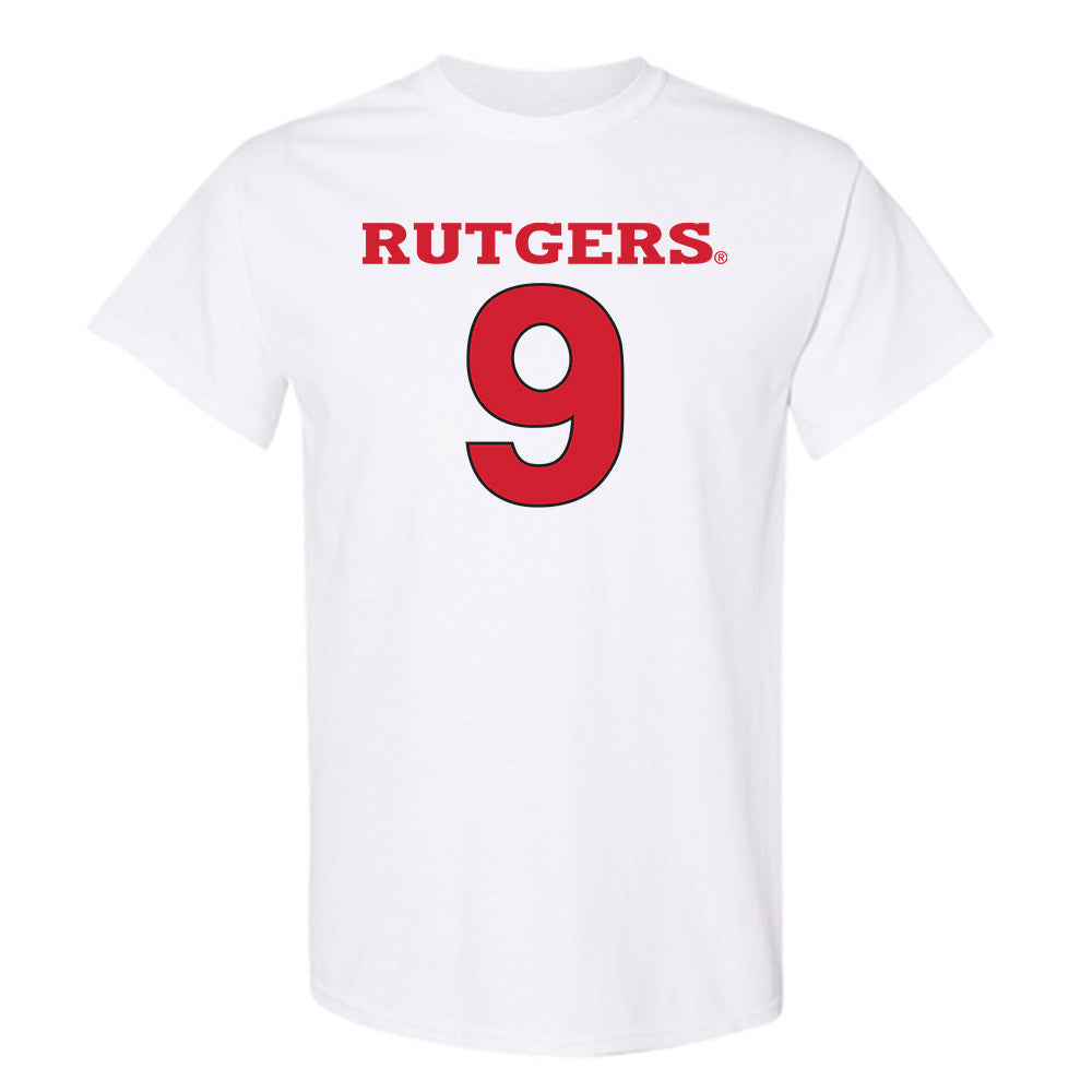 Rutgers - NCAA Men's Basketball : Oskar Palmquist - T-Shirt Classic Shersey