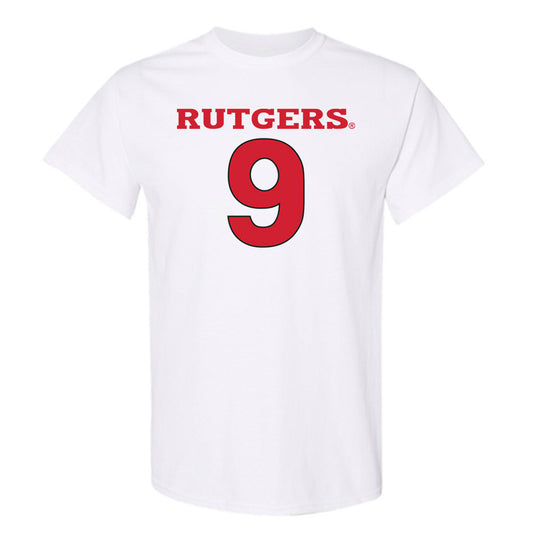 Rutgers - NCAA Men's Basketball : Oskar Palmquist - T-Shirt Classic Shersey