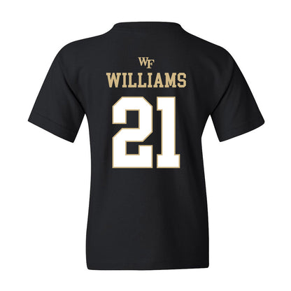 Wake Forest - NCAA Women's Basketball : Elise Williams - Youth T-Shirt Classic Shersey