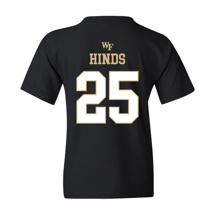 Wake Forest - NCAA Women's Basketball : Demeara Hinds - Youth T-Shirt Classic Shersey