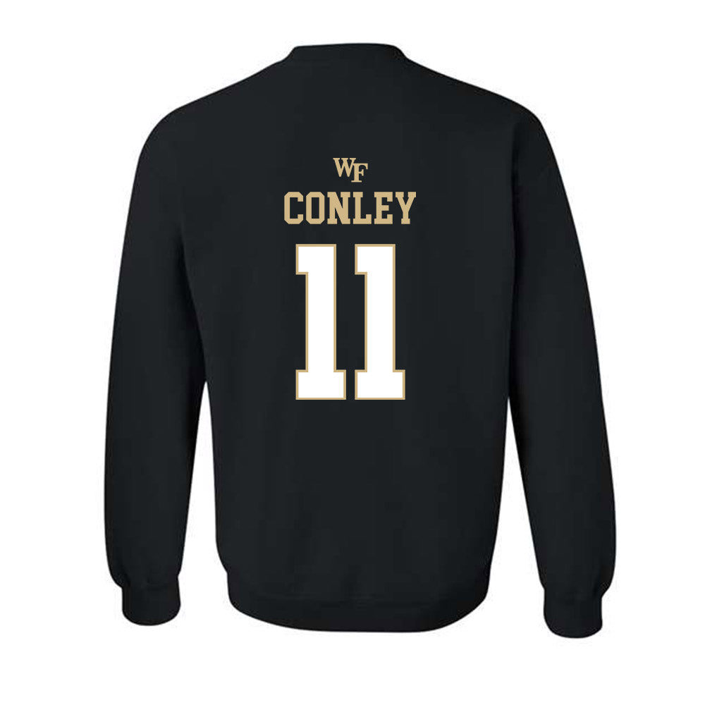 Wake Forest - NCAA Women's Basketball : Raegyn Conley - Crewneck Sweatshirt Classic Shersey