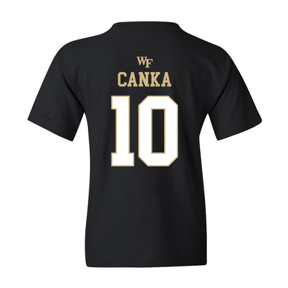 Wake Forest - NCAA Men's Basketball : Abramo Canka - Youth T-Shirt Classic Shersey