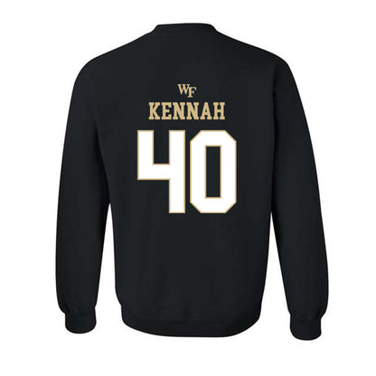 Wake Forest - NCAA Men's Basketball : Rj Kennah - Crewneck Sweatshirt Classic Shersey