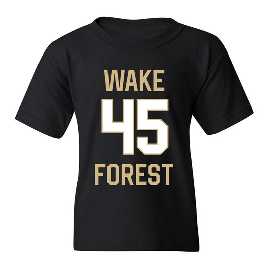 Wake Forest - NCAA Men's Basketball : Vincent Ricchiuti - Youth T-Shirt Classic Shersey
