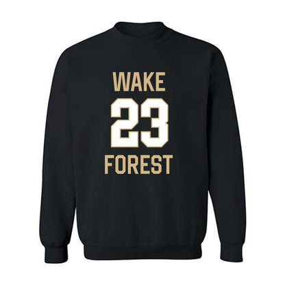 Wake Forest - NCAA Men's Basketball : Hunter Sallis - Crewneck Sweatshirt Classic Shersey