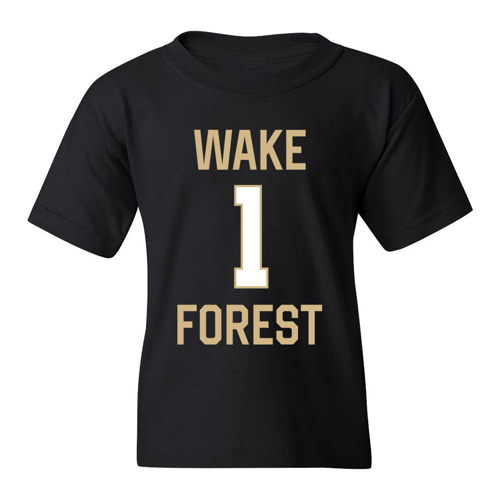 Wake Forest - NCAA Men's Basketball : Marqus Marion - Youth T-Shirt Classic Shersey