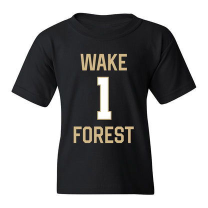 Wake Forest - NCAA Men's Basketball : Marqus Marion - Youth T-Shirt Classic Shersey
