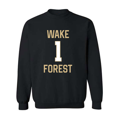 Wake Forest - NCAA Men's Basketball : Marqus Marion - Crewneck Sweatshirt Classic Shersey