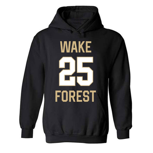 Wake Forest - NCAA Women's Basketball : Demeara Hinds - Hooded Sweatshirt Classic Shersey