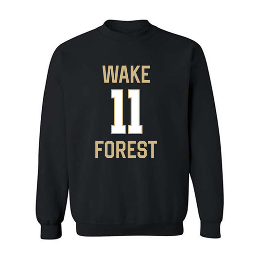 Wake Forest - NCAA Men's Basketball : Andrew Carr - Crewneck Sweatshirt Classic Shersey