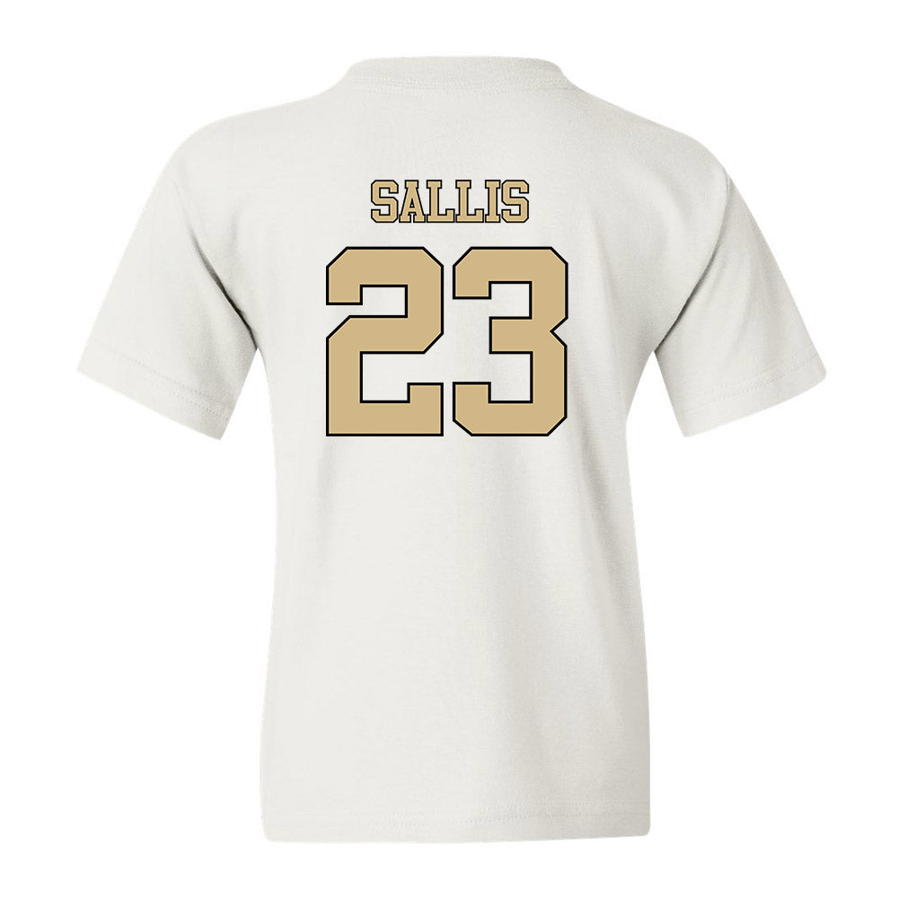 Wake Forest - NCAA Men's Basketball : Hunter Sallis - Youth T-Shirt Classic Shersey