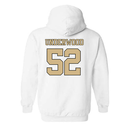 Wake Forest - NCAA Men's Basketball : Will Underwood - Hooded Sweatshirt Classic Shersey