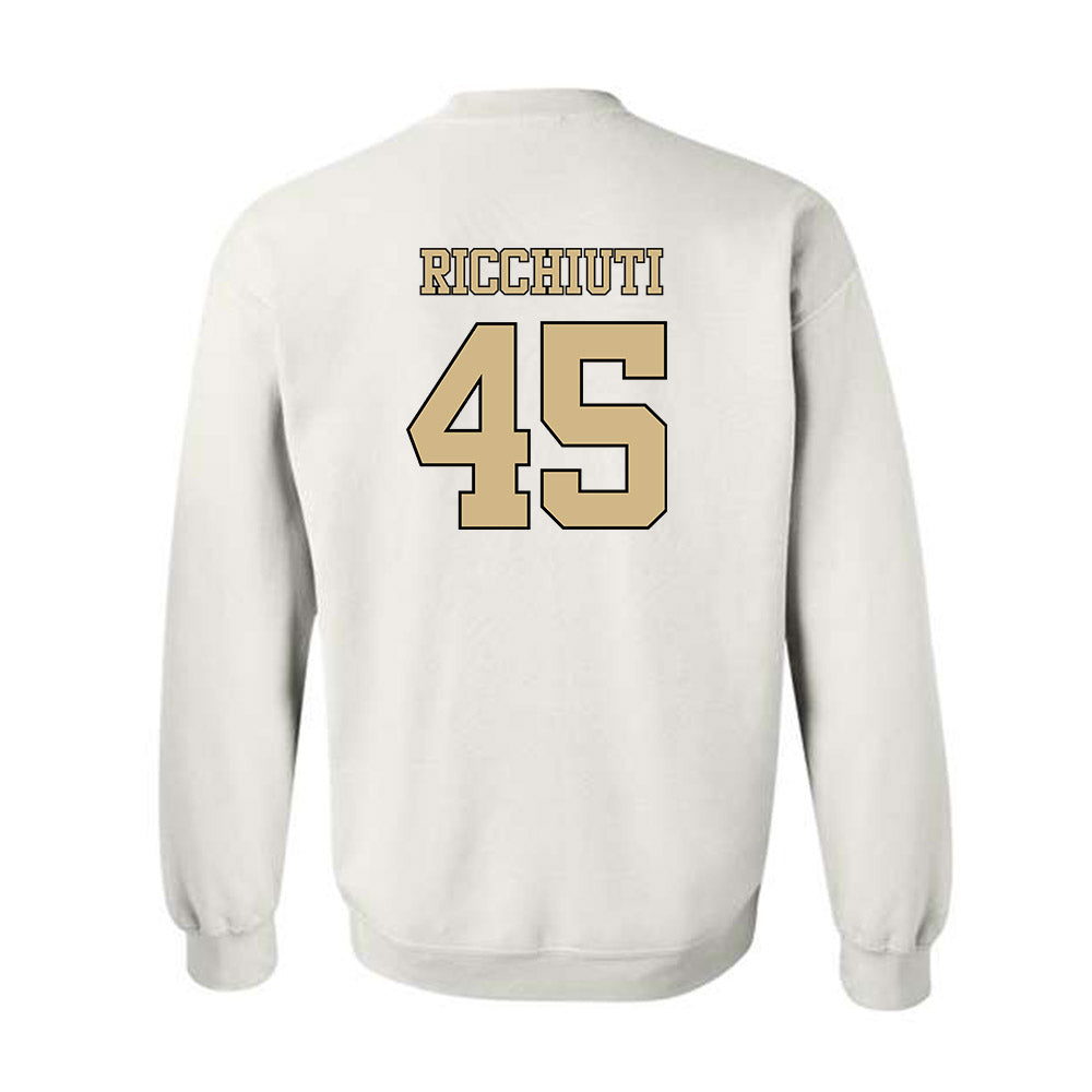 Wake Forest - NCAA Men's Basketball : Vincent Ricchiuti - Crewneck Sweatshirt Classic Shersey