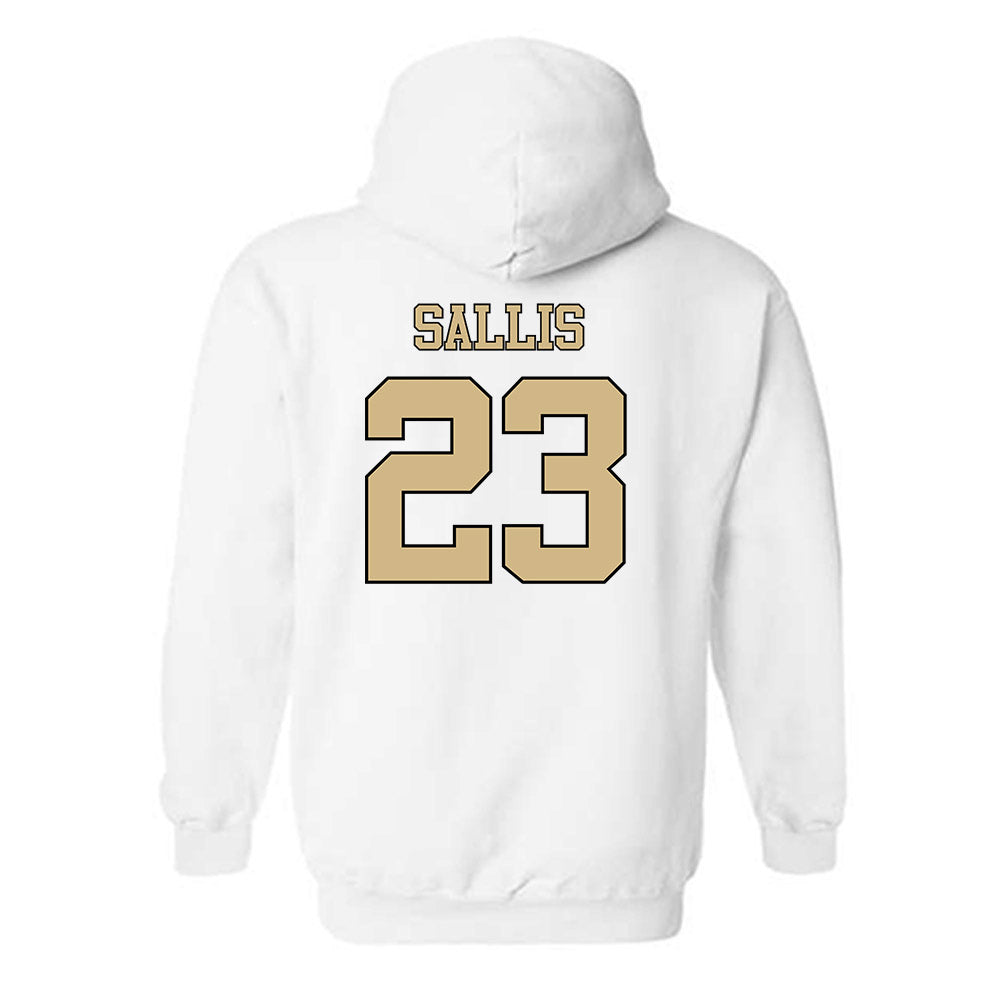 Wake Forest - NCAA Men's Basketball : Hunter Sallis - Hooded Sweatshirt Classic Shersey