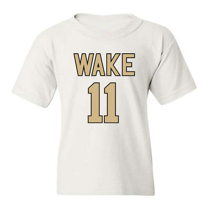 Wake Forest - NCAA Women's Basketball : Raegyn Conley - Youth T-Shirt Classic Shersey