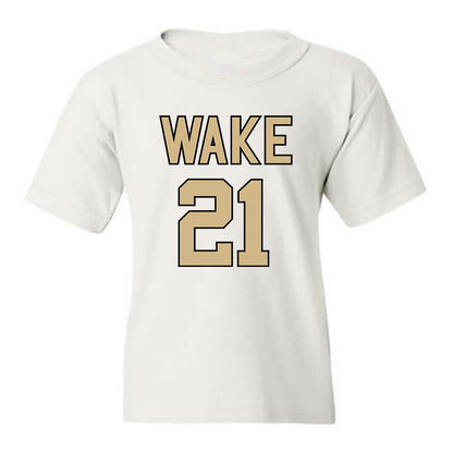 Wake Forest - NCAA Women's Basketball : Elise Williams - Youth T-Shirt Classic Shersey