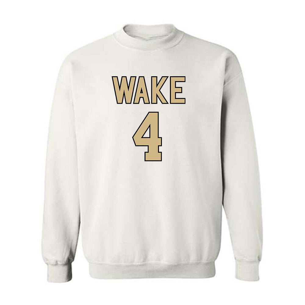 Wake Forest - NCAA Men's Basketball : Efton Reid III - Crewneck Sweatshirt Classic Shersey