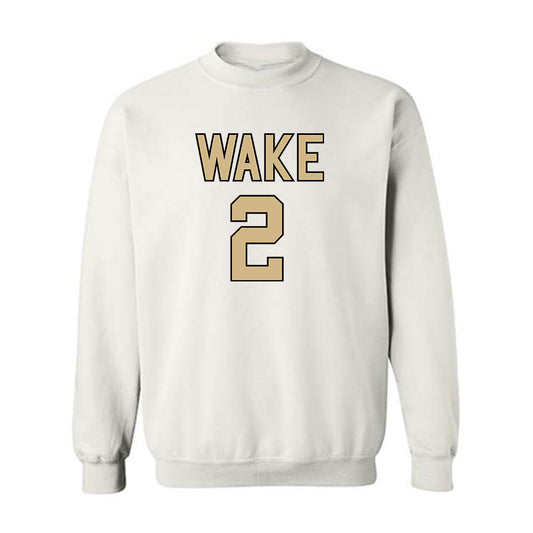 Wake Forest - NCAA Men's Basketball : Cameron Hildreth - Crewneck Sweatshirt Classic Shersey