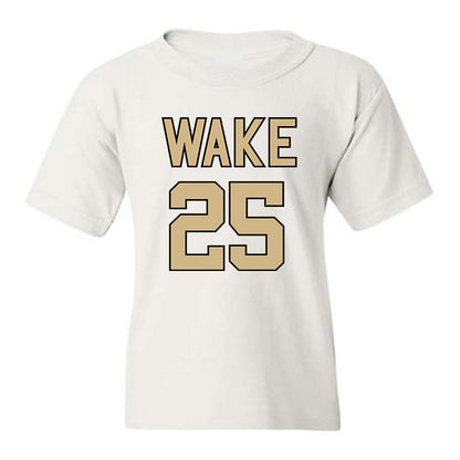 Wake Forest - NCAA Women's Basketball : Demeara Hinds - Youth T-Shirt Classic Shersey