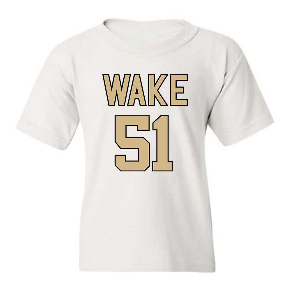 Wake Forest - NCAA Men's Basketball : Kevin Dunn - Youth T-Shirt Classic Shersey