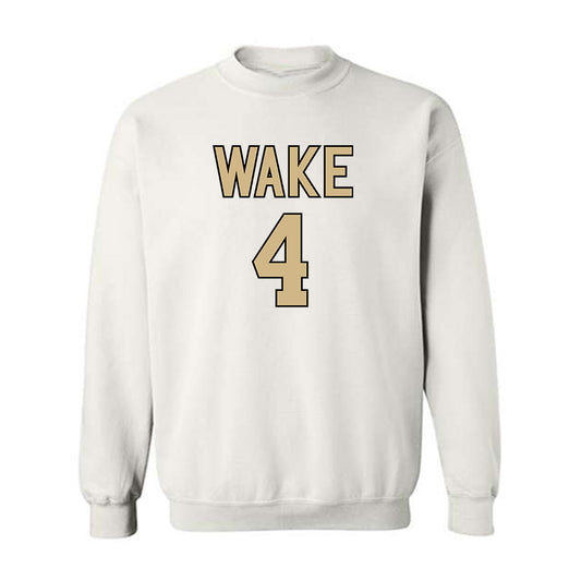 Wake Forest - NCAA Women's Basketball : Aliah McWhorter - Crewneck Sweatshirt Classic Shersey