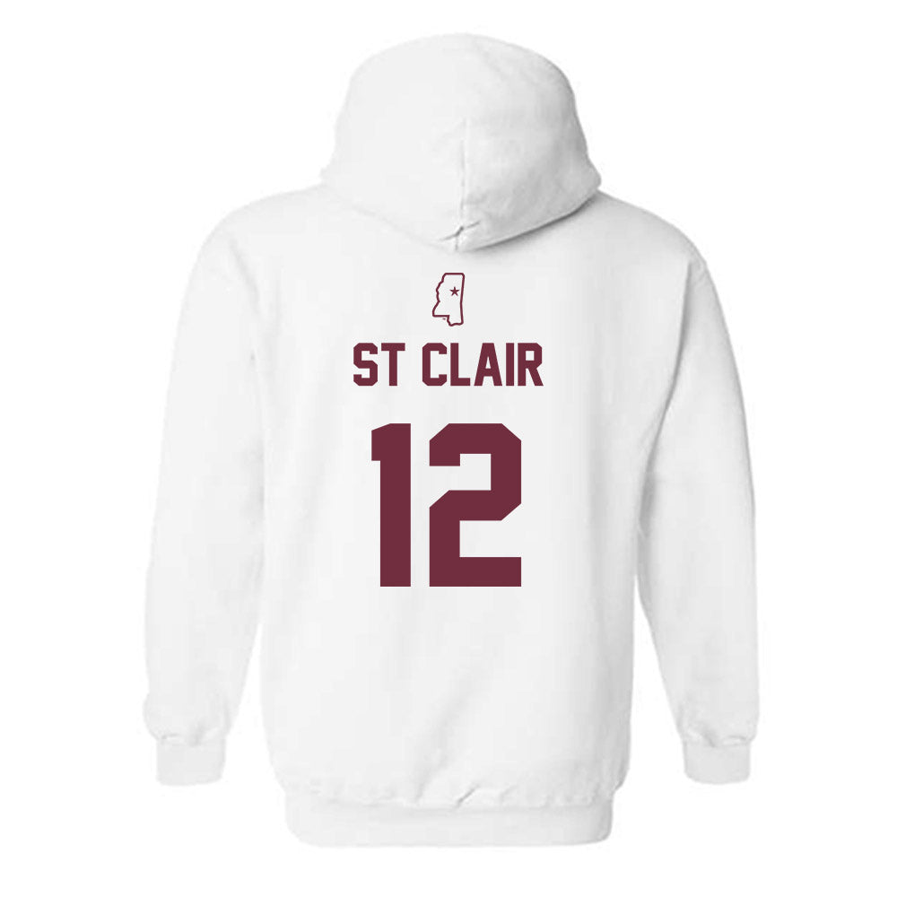 Mississippi State - NCAA Softball : Brylie St Clair - Hooded Sweatshirt Sports Shersey