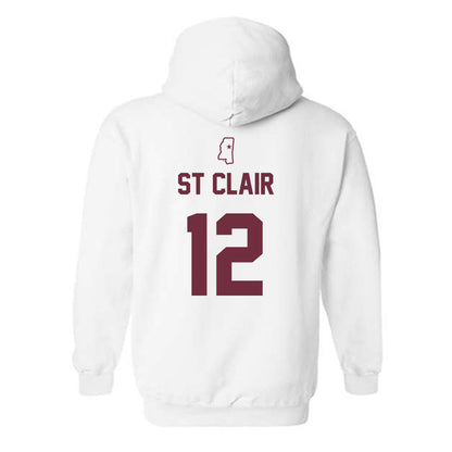 Mississippi State - NCAA Softball : Brylie St Clair - Hooded Sweatshirt Sports Shersey