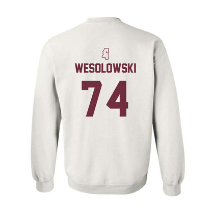 Mississippi State - NCAA Softball : Ella Wesolowski - Crewneck Sweatshirt Sports Shersey