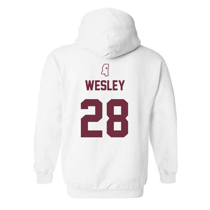 Mississippi State - NCAA Softball : Aspen Wesley - Hooded Sweatshirt Sports Shersey