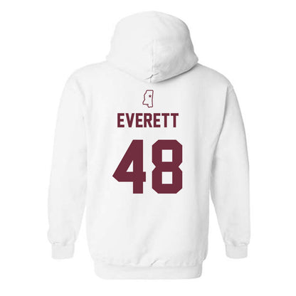 Mississippi State - NCAA Softball : Delainey Everett - Hooded Sweatshirt Sports Shersey