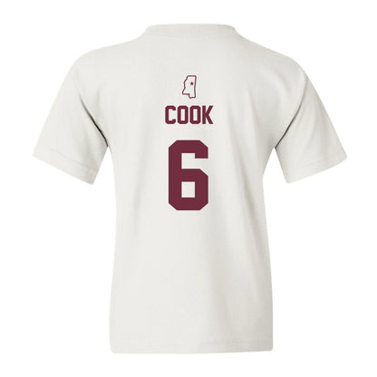 Mississippi State - NCAA Softball : Paige Cook - Youth T-Shirt Sports Shersey