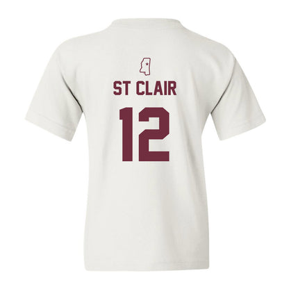 Mississippi State - NCAA Softball : Brylie St Clair - Youth T-Shirt Sports Shersey