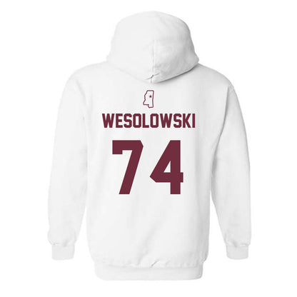 Mississippi State - NCAA Softball : Ella Wesolowski - Hooded Sweatshirt Sports Shersey