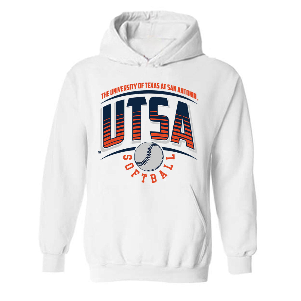 UTSA - NCAA Softball : Lindsey Davis - Hooded Sweatshirt Sports Shersey