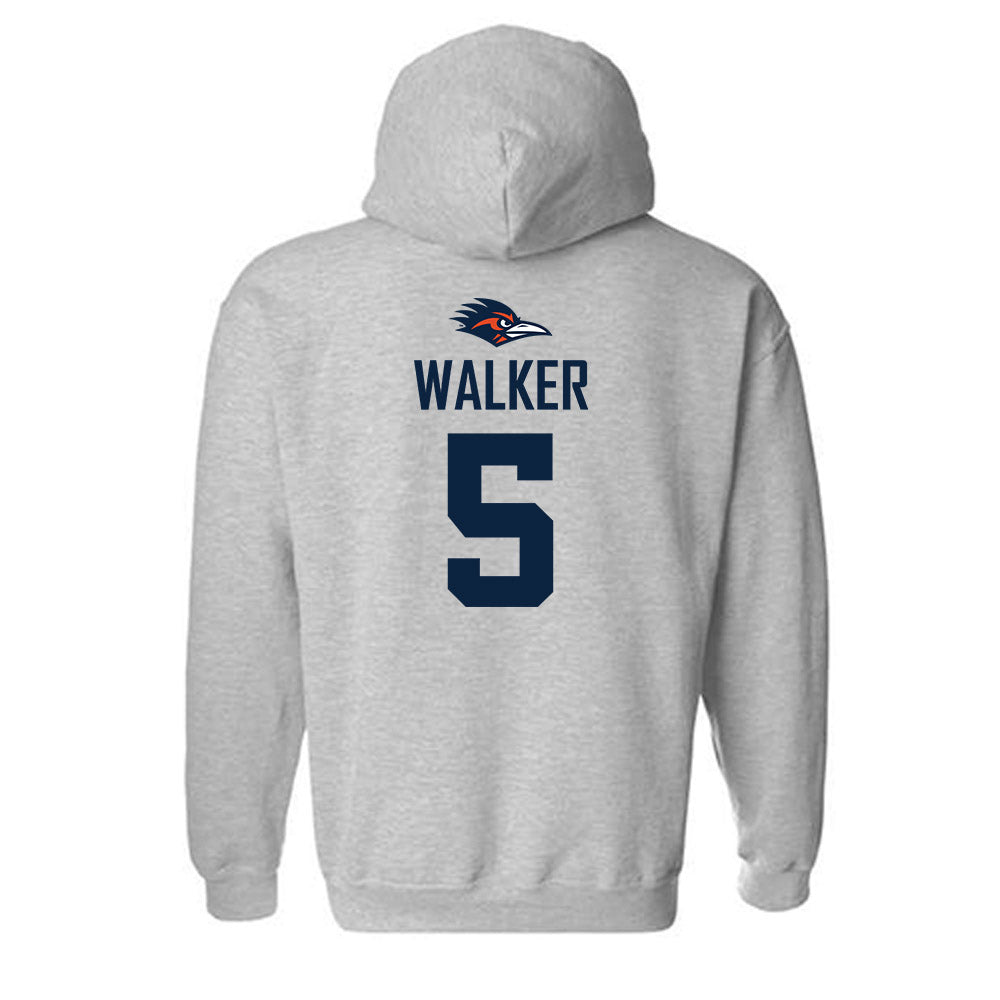 UTSA - NCAA Women's Soccer : Jordan Walker - Hooded Sweatshirt Sports Shersey