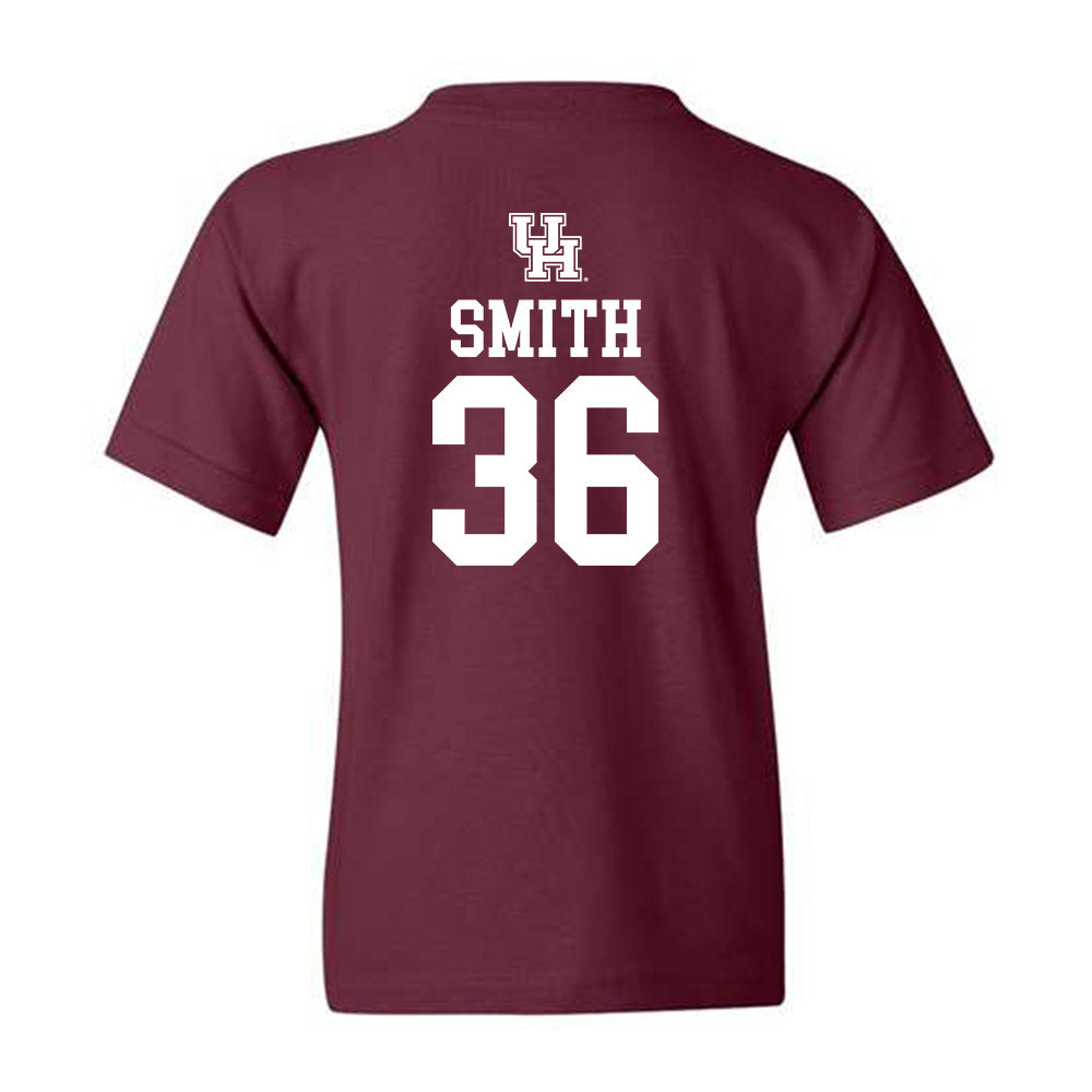 Houston - NCAA Football : Sherman Smith - Youth T-Shirt Sports Shersey