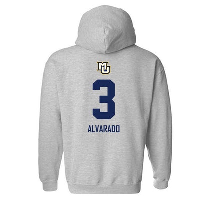 Marquette - NCAA Men's Soccer : Diegoarmando Alvarado Hooded Sweatshirt