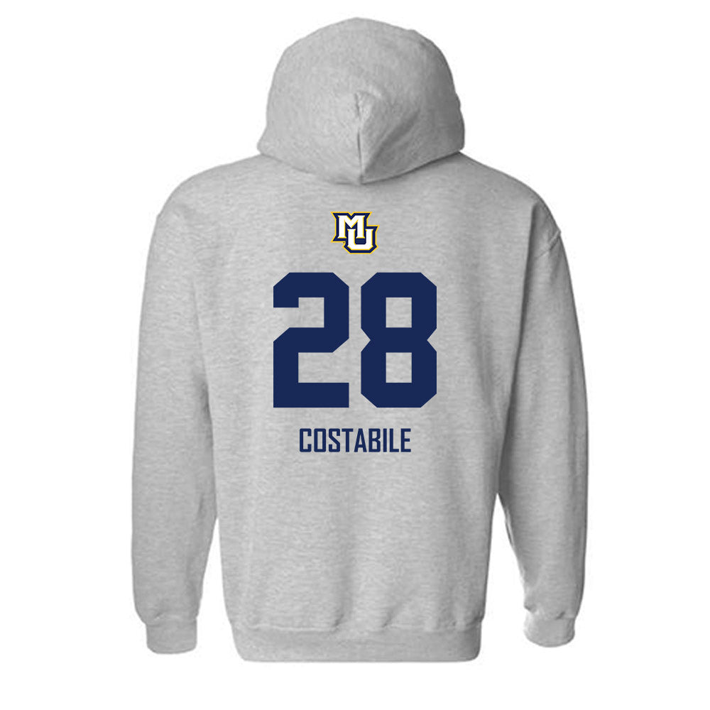 Marquette - NCAA Men's Soccer : Antonio Costabile - Hooded Sweatshirt Sports Shersey