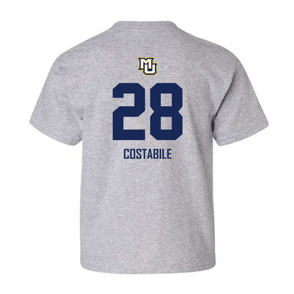 Marquette - NCAA Men's Soccer : Antonio Costabile - Youth T-Shirt Sports Shersey