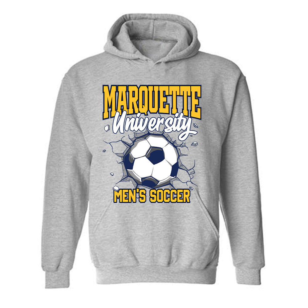 Marquette - NCAA Men's Soccer : Kyle Bebej Hooded Sweatshirt