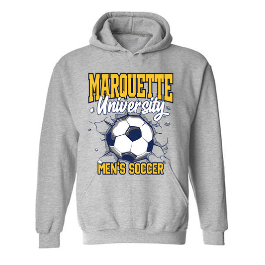 Marquette - NCAA Men's Soccer : Diegoarmando Alvarado Hooded Sweatshirt