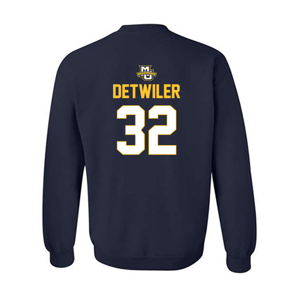 Marquette - NCAA Men's Lacrosse : Peter Detwiler Sweatshirt