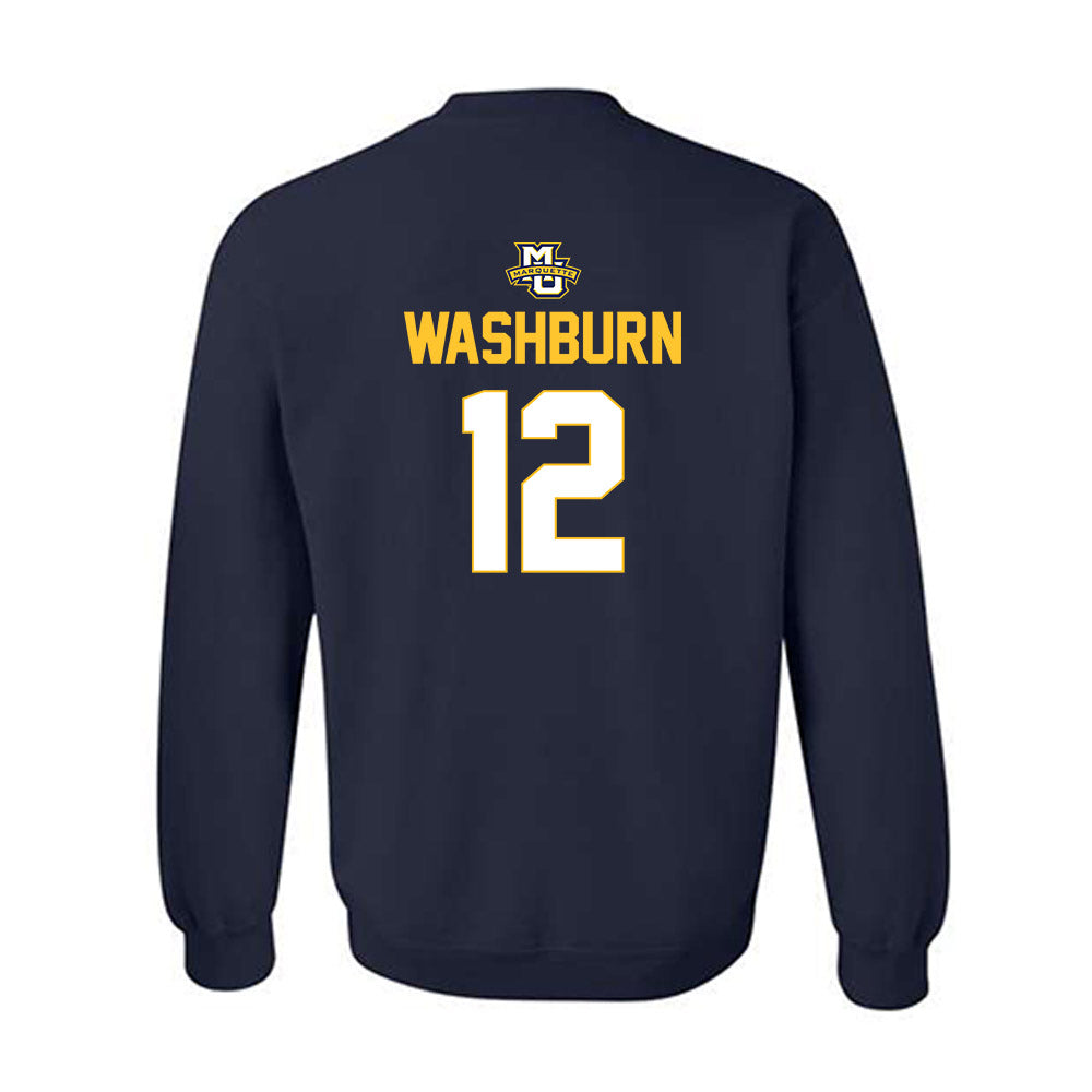 Marquette - NCAA Men's Lacrosse : Pierce Washburn Sweatshirt