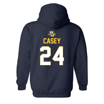 Marquette - NCAA Men's Lacrosse : Thomas Casey Hooded Sweatshirt