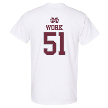 Mississippi State - NCAA Football : Luke Work - T-Shirt Classic Shersey