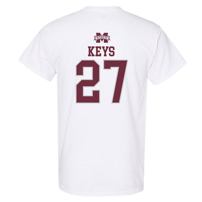 Mississippi State - NCAA Football : Chris Keys - Shersey Short Sleeve T-Shirt