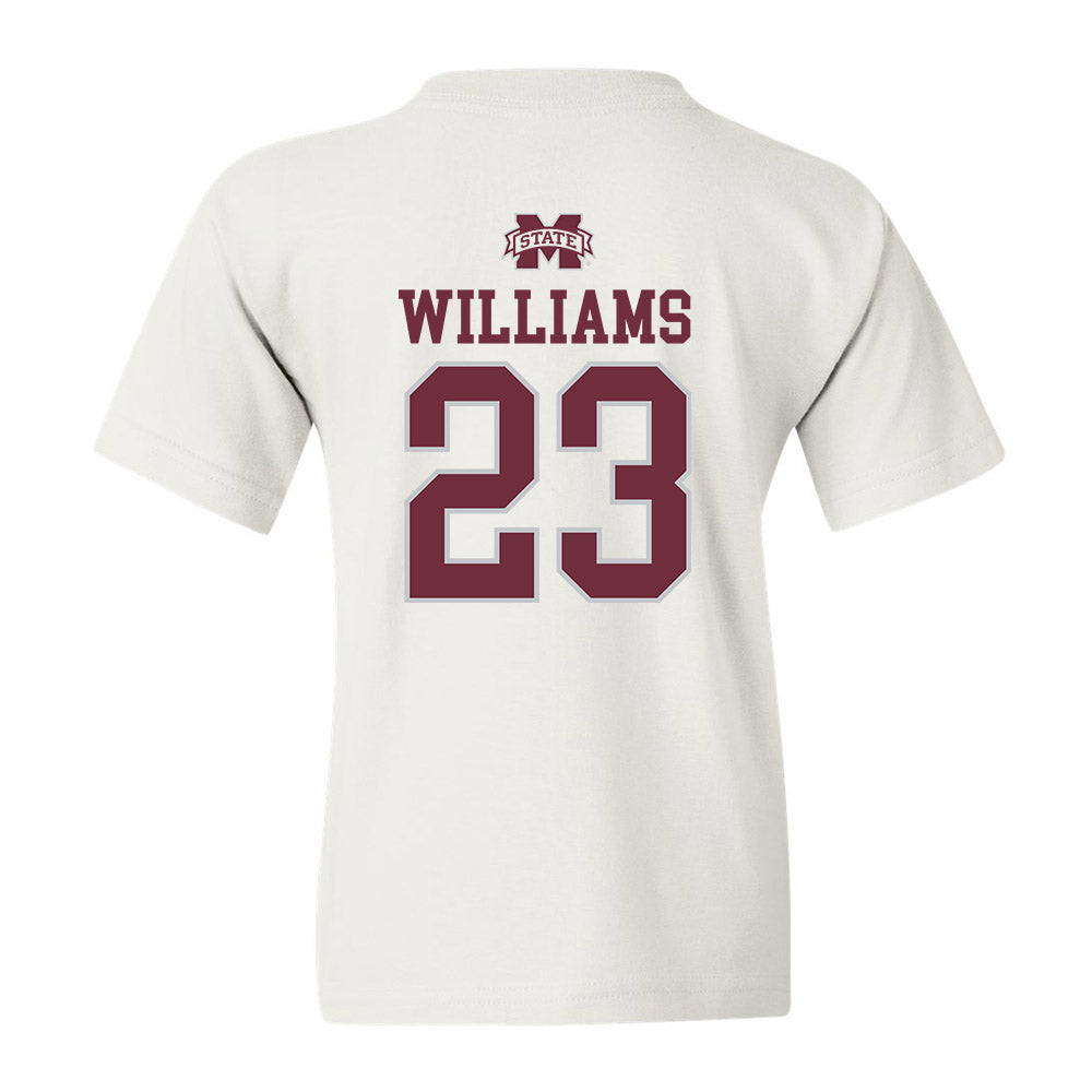 Mississippi State - NCAA Football : Trevion Williams - Shersey Youth T-Shirt
