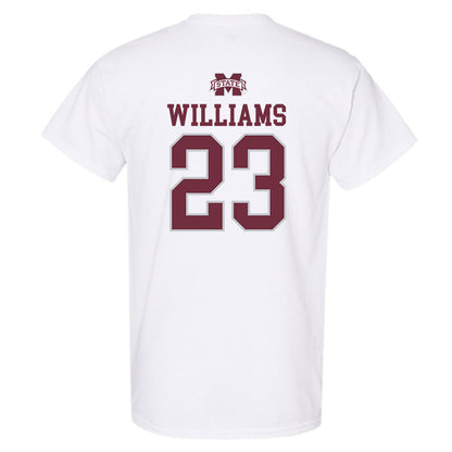Mississippi State - NCAA Football : Trevion Williams - Shersey Short Sleeve T-Shirt