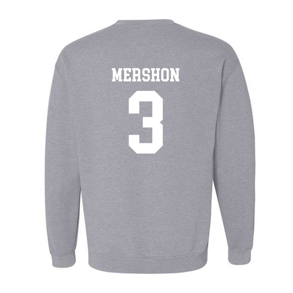 Mississippi State - NCAA Baseball : David Mershon - Crewneck Sweatshirt Classic Shersey