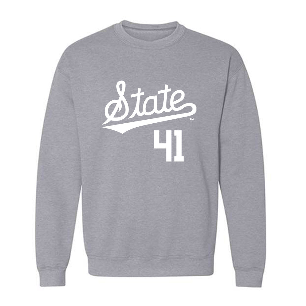 Mississippi State - NCAA Baseball : Ethan Pulliam - Crewneck Sweatshirt Classic Shersey